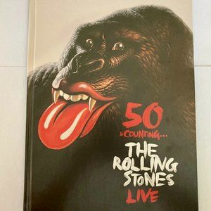 50 & Counting THE ROLLING STONES LIVE Official Concert Tour Program Book